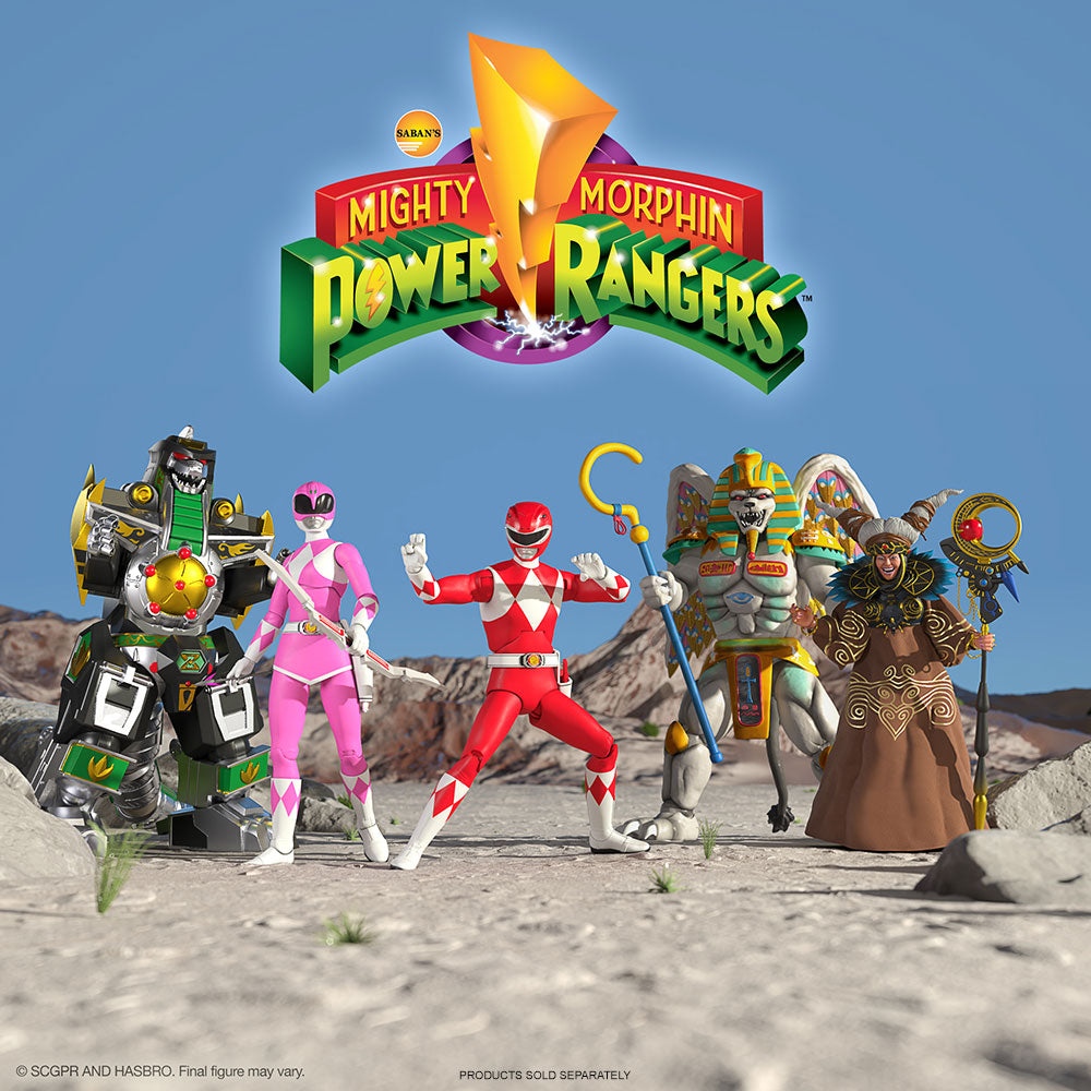 Mighty Morphin Power Rangers Dragonzord Power Rangers Ultimates SUPER7