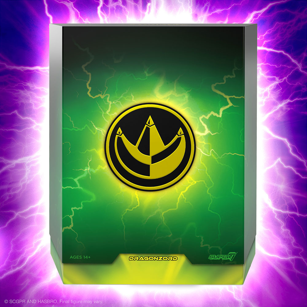 Mighty Morphin Power Rangers Dragonzord Power Rangers Ultimates SUPER7