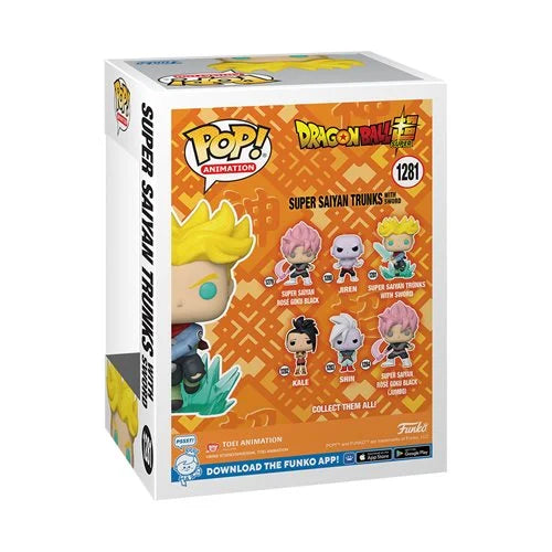 Dragon Ball Super Super Saiyan Trunks with Sword Pop! 1281
