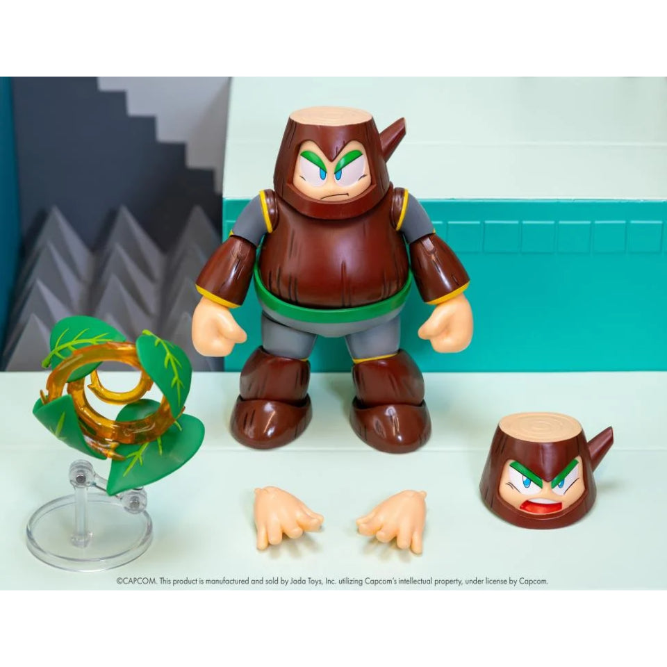 [Preventa] Mega Man Wood Man Deluxe 1/12 Scale Action Figure Jada Toys