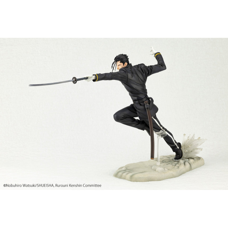 [Preventa] Rurouni Kenshin: Meiji Swordsman Romantic Story ArtFX J Hajime Saito 1/8 Scale Figure
