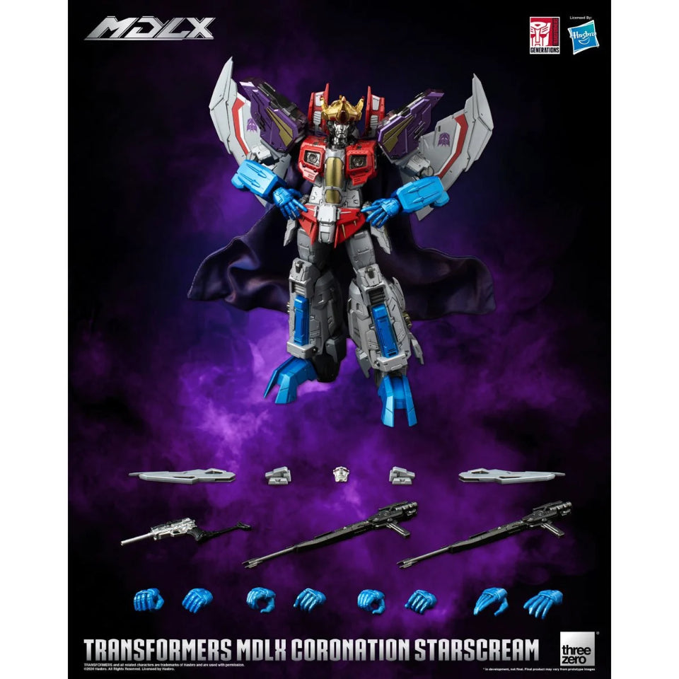 [Preventa] Transformers Coronation Starscream MDLX THREE ZERO