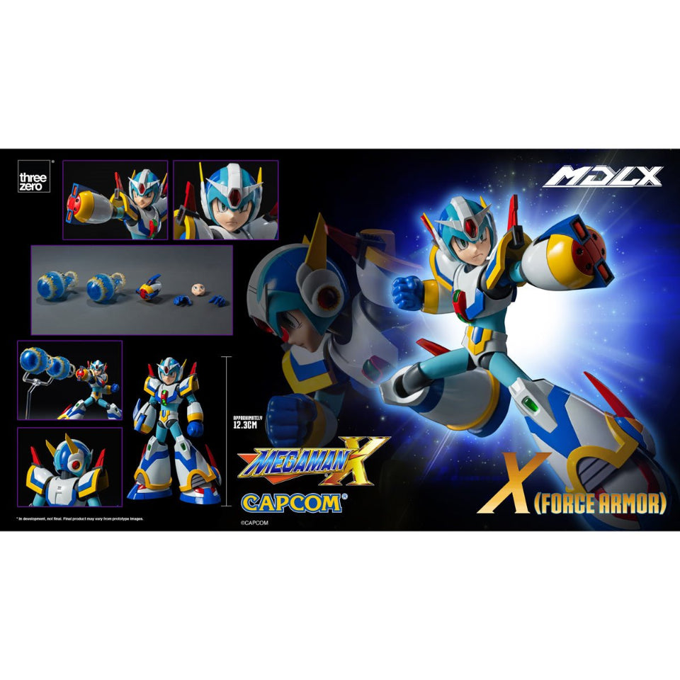 [Preventa] Mega Man X Force Armor MDLX Action Figure THREE ZERO