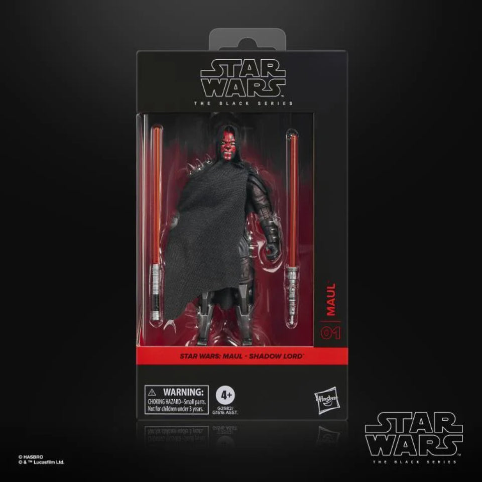 [Preventa] Star Wars Maul (Maul- Shadow Lord) The Black Series