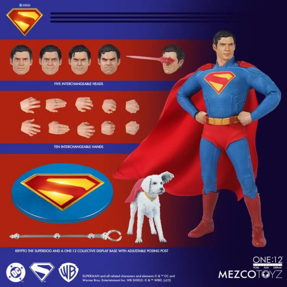 [Preventa] Superman (2025) One:12 Collective Superman Mezco Action Figure
