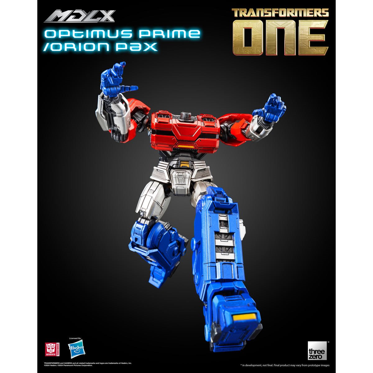 [Preventa] Transformers One Optimus Prime/Orion Pax MDLX Action Figure Threezero