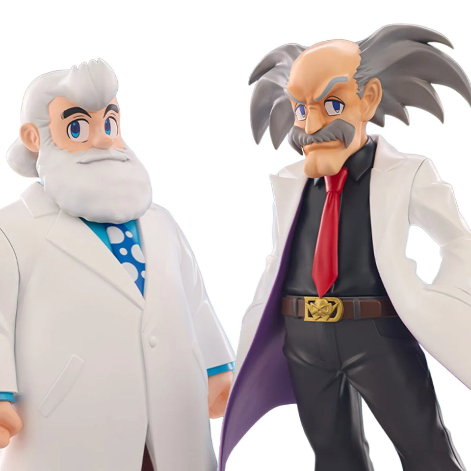 [Preventa] Mega Man 11 Dr. Wily &amp; Dr. Light Oshi Works Statue Kotobukiya