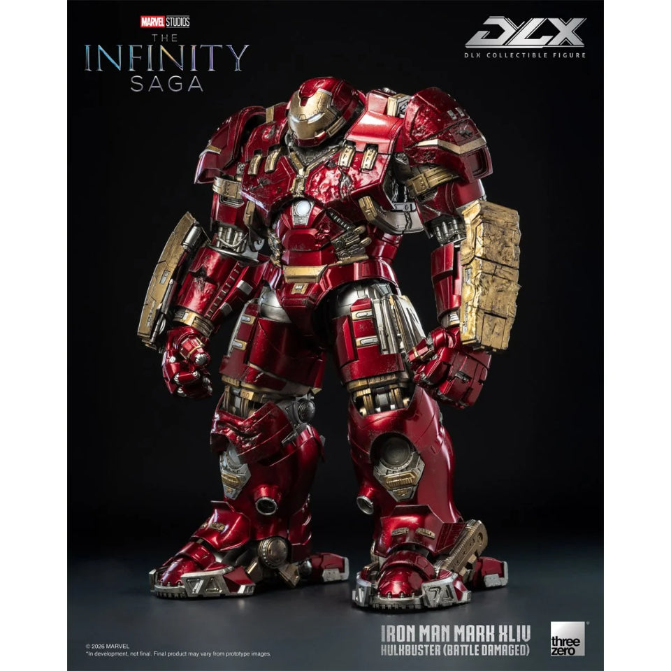 [Preventa]  Marvel Studios: The Infinity Saga Iron Man Mark 44 Hulkbuster Battle Damaged DLX Threezero