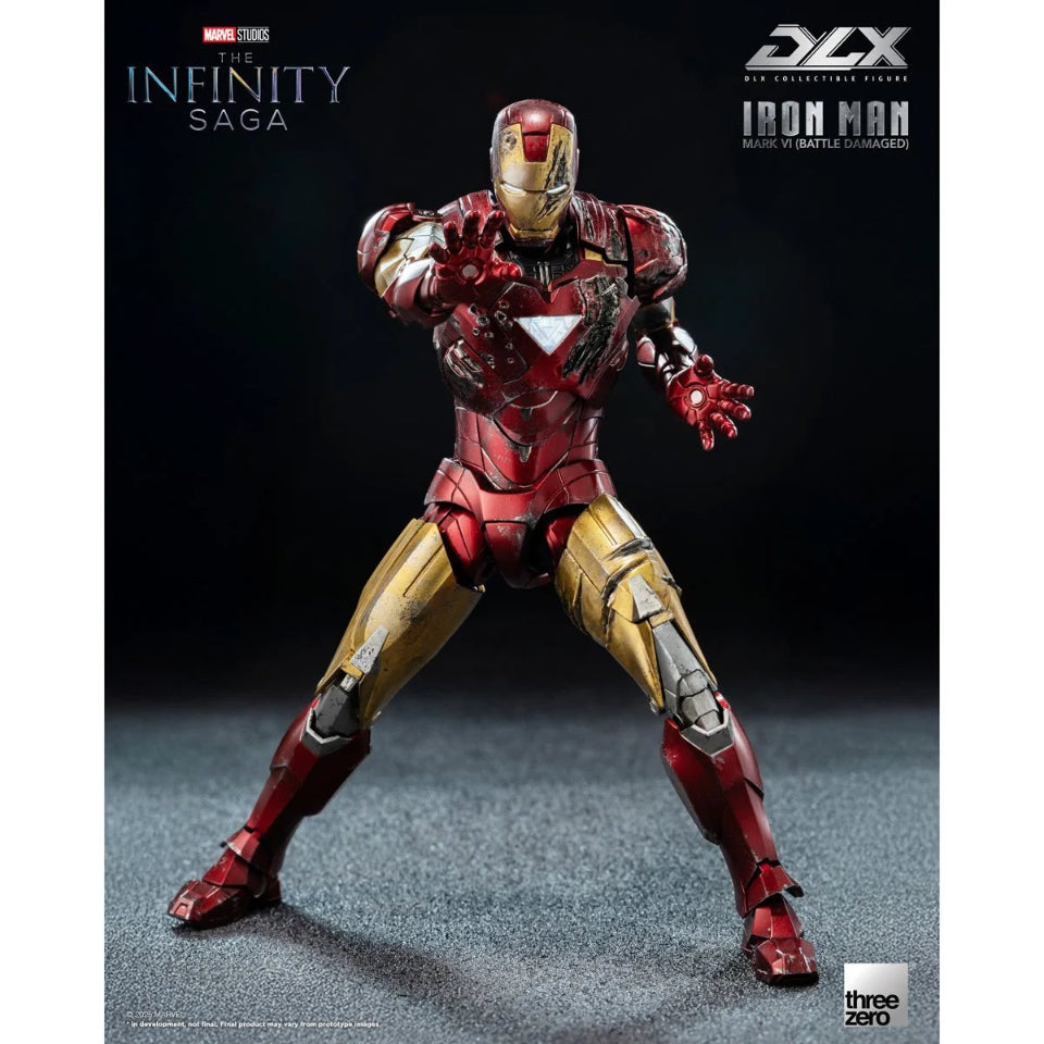 [Preventa] The Infinity Saga Iron Man Mark 6 Battle Damaged DLX Action Figure