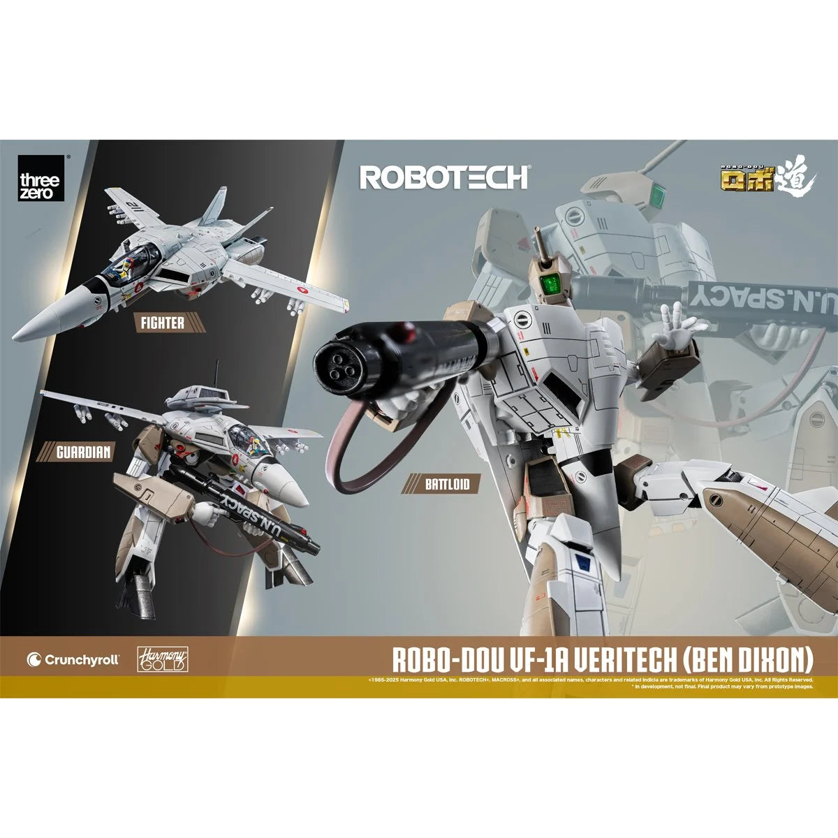 [Preventa]  Robotech VF-1A Veritech Ben Dixon ROBO-DOU Threezero