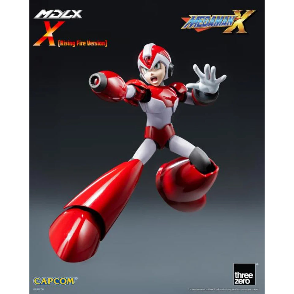 [Preventa] Mega Man X MDLX Mega Man (Rising Fire Edition) Action Figure THREE ZERO