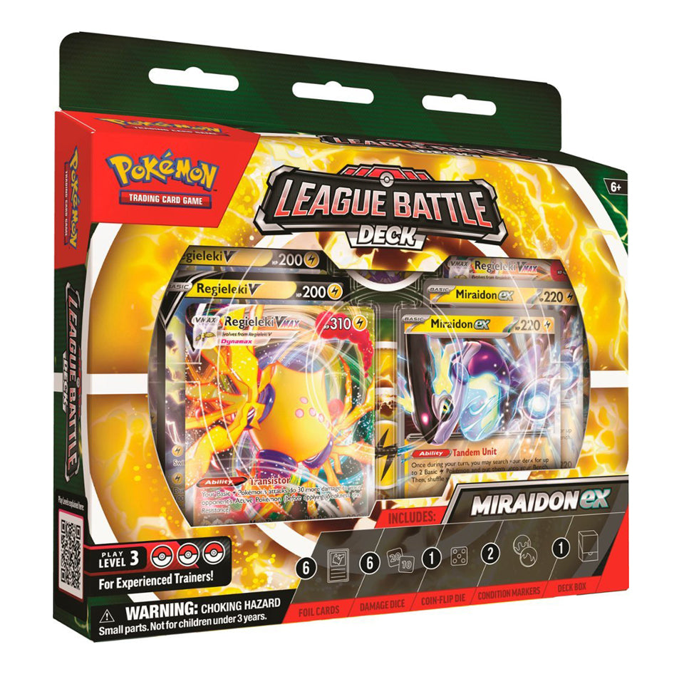 POKÉMON TCG: Miraidon ex League Battle Deck (Inglés)