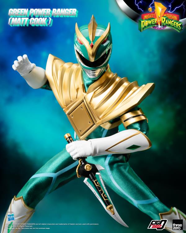 Mighty Morphin Power Rangers Green Ranger Matt Cook THREE ZERO