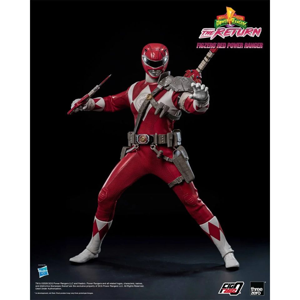[Preventa]  Mighty Morphin Power Rangers: The Return FigZero Red Ranger FigZero Threezero
