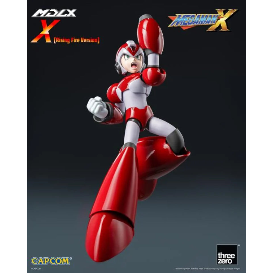 [Preventa] Mega Man X MDLX Mega Man (Rising Fire Edition) Action Figure THREE ZERO
