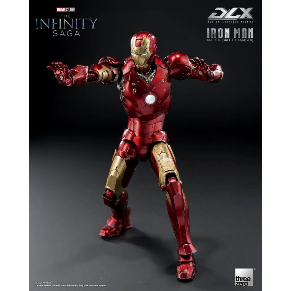 [Preventa] The Infinity Saga Iron Man Mark 3 (Battle Damaged) DLX Action Figure