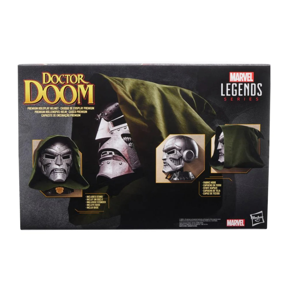 [Preventa] Doctor Doom Helmet with Hood Replica Marvel Legends