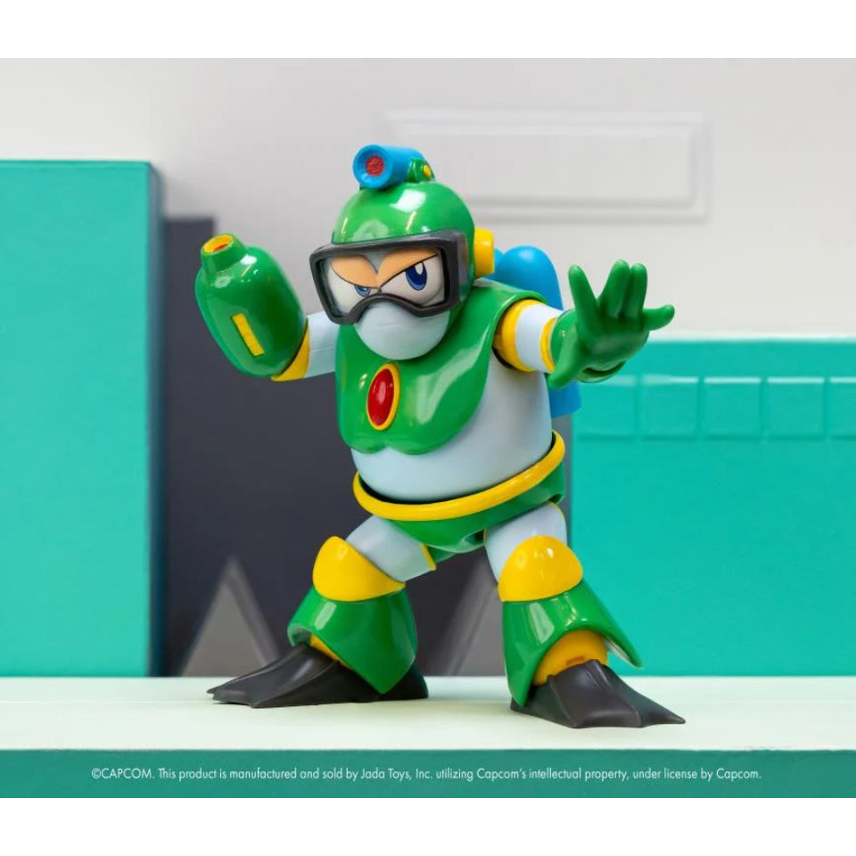 [Preventa] Mega Man Bubble Man Deluxe 1/12 Scale Action Figure Jada Toys