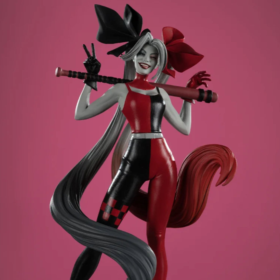 [Preventa] DC Direct Harley Quinn by Alex Garner Harley Quinn: Red, White, and Black 1:10 Scale Resin Statue