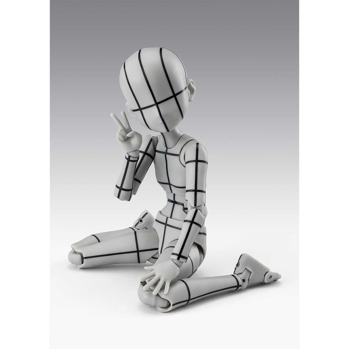 [Preventa] BODY-CHAN KEN SUGIMORI Edition WIREFRAME (Gray Color Ver.) S.H.Figuarts