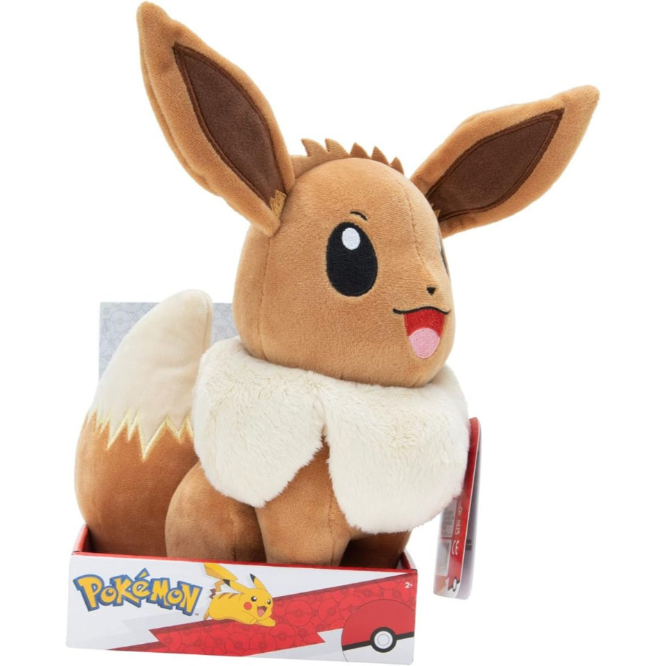 Peluche Pokemon 12&quot; Eevee Jazwarez