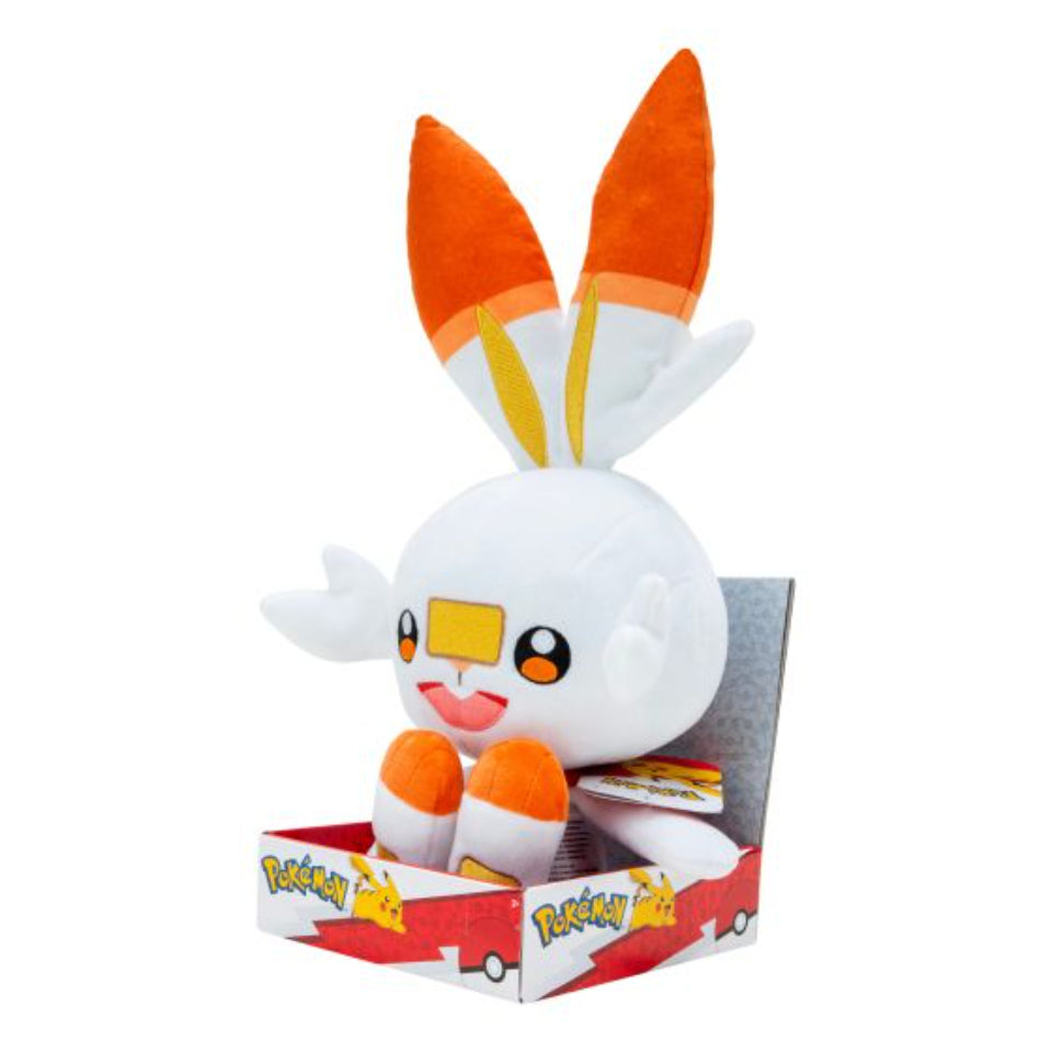 Peluche Pokemon 12&quot; Scorbunny Jazwarez