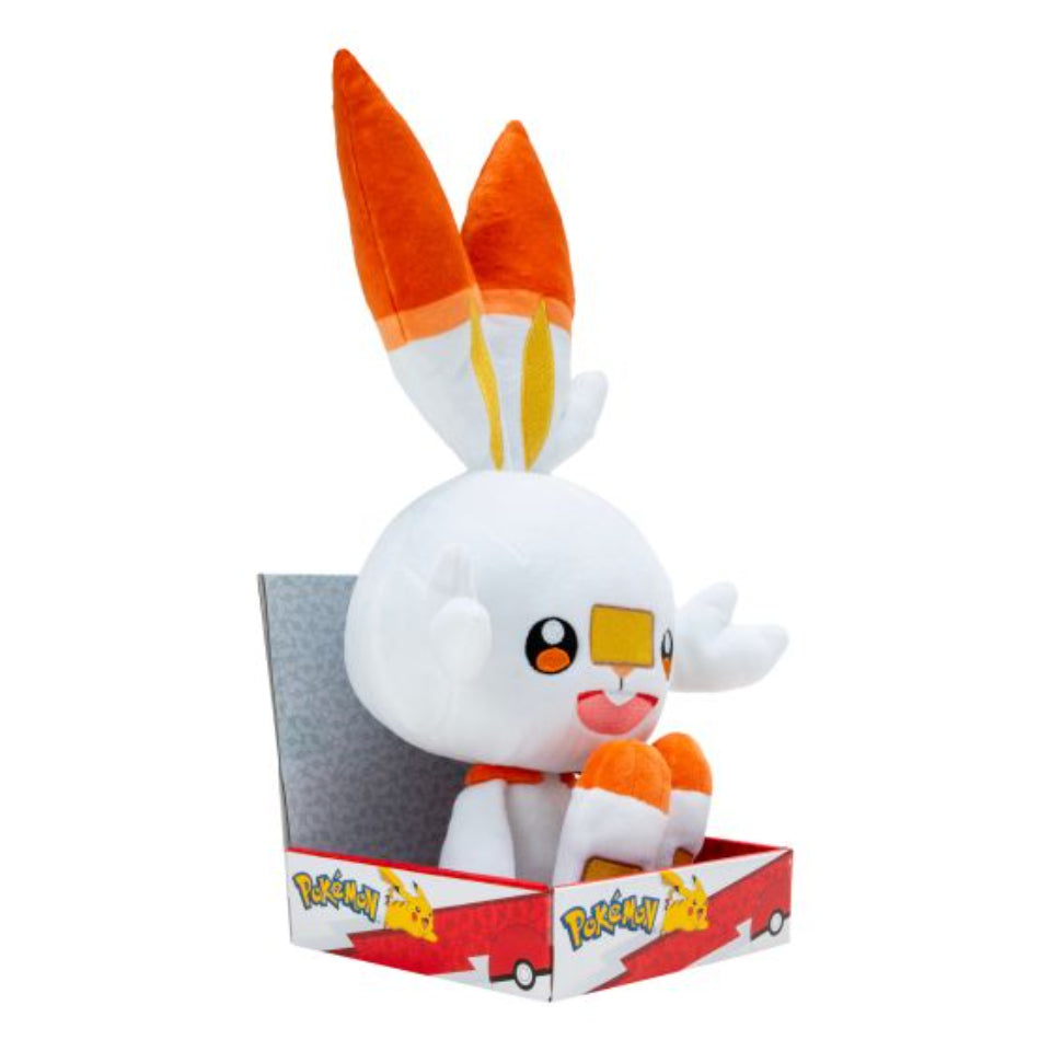 Peluche Pokemon 12&quot; Scorbunny Jazwarez