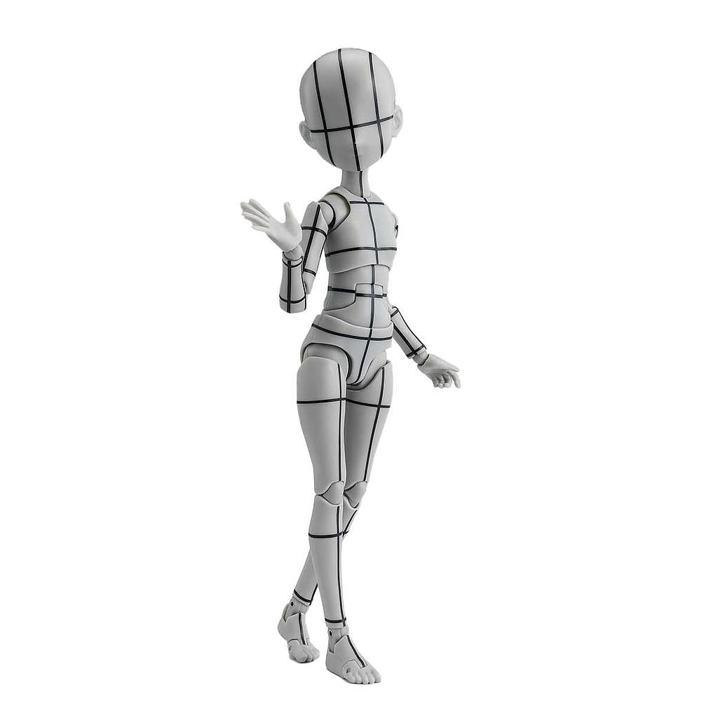 [Preventa] BODY-CHAN KEN SUGIMORI Edition WIREFRAME (Gray Color Ver.) S.H.Figuarts