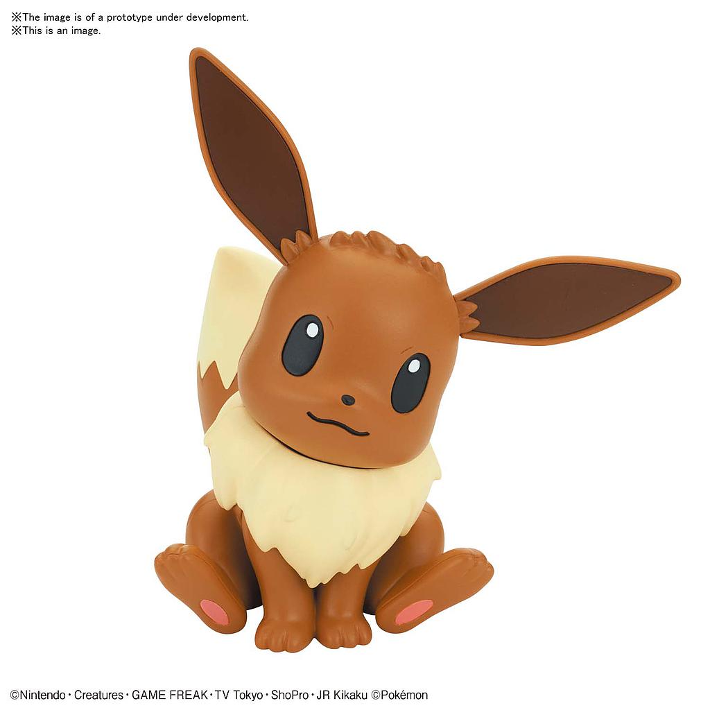 Pokemon Model Kit QUICK!! 04 EEVEE Bandai Hobby