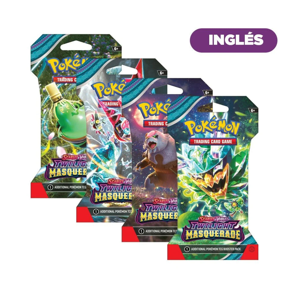 POKEMON TCG TWILIGHT MASQUERADE SLEEVED BOOSTER INGLÉS