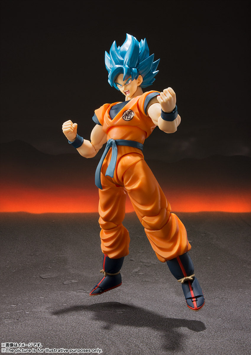 Dragon Ball Super Super Saiyan God Super Saiyan Son Goku (Super ver.) (2do restock) S.H.Figuarts
