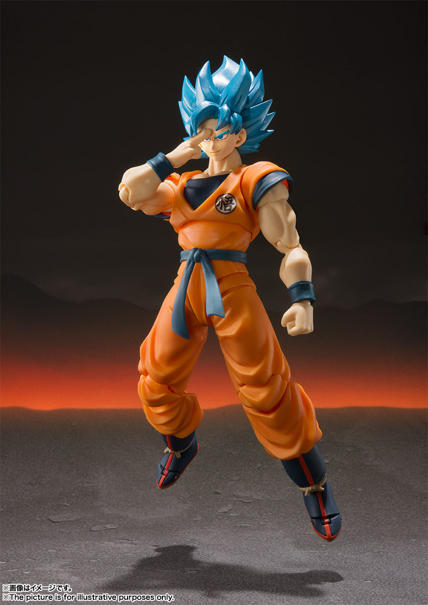 Dragon Ball Super Super Saiyan God Super Saiyan Son Goku (Super ver.) (2do restock) S.H.Figuarts