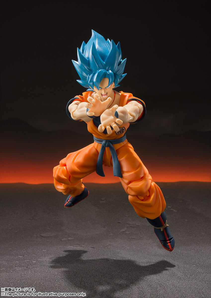 Dragon Ball Super Super Saiyan God Super Saiyan Son Goku (Super ver.) (2do restock) S.H.Figuarts