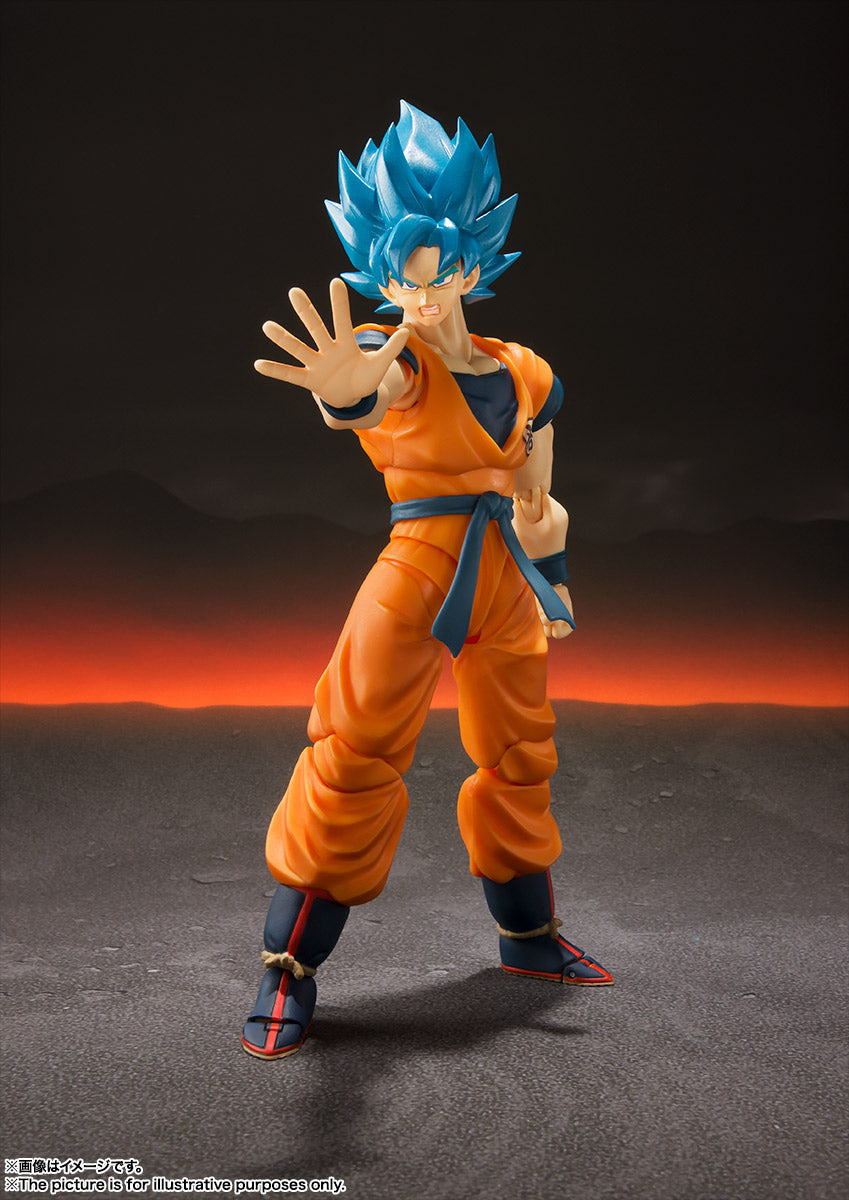 Dragon Ball Super Super Saiyan God Super Saiyan Son Goku (Super ver.) (2do restock) S.H.Figuarts