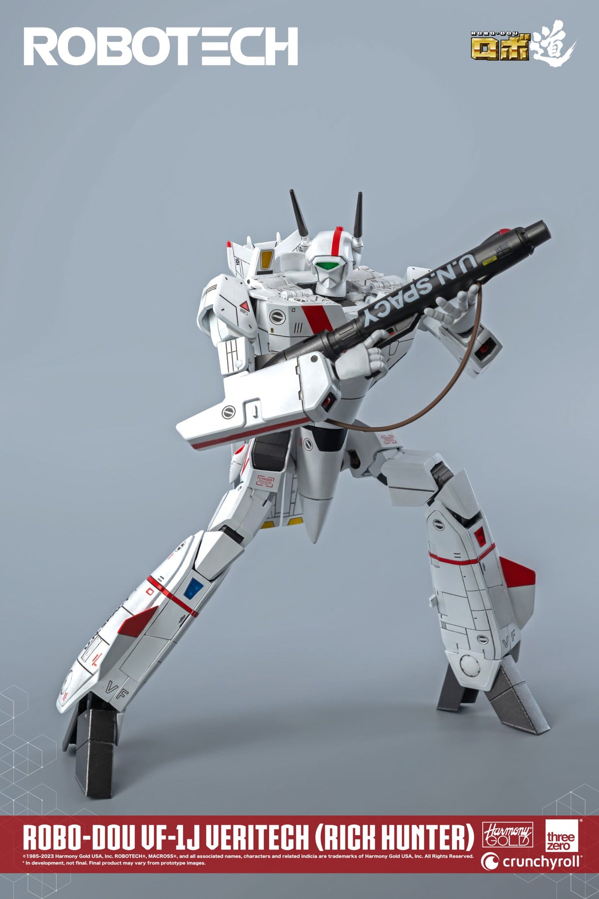 [Preventa] Robotech ROBO-DOU VF-1J Veritech (Rick Hunter) THREE ZERO