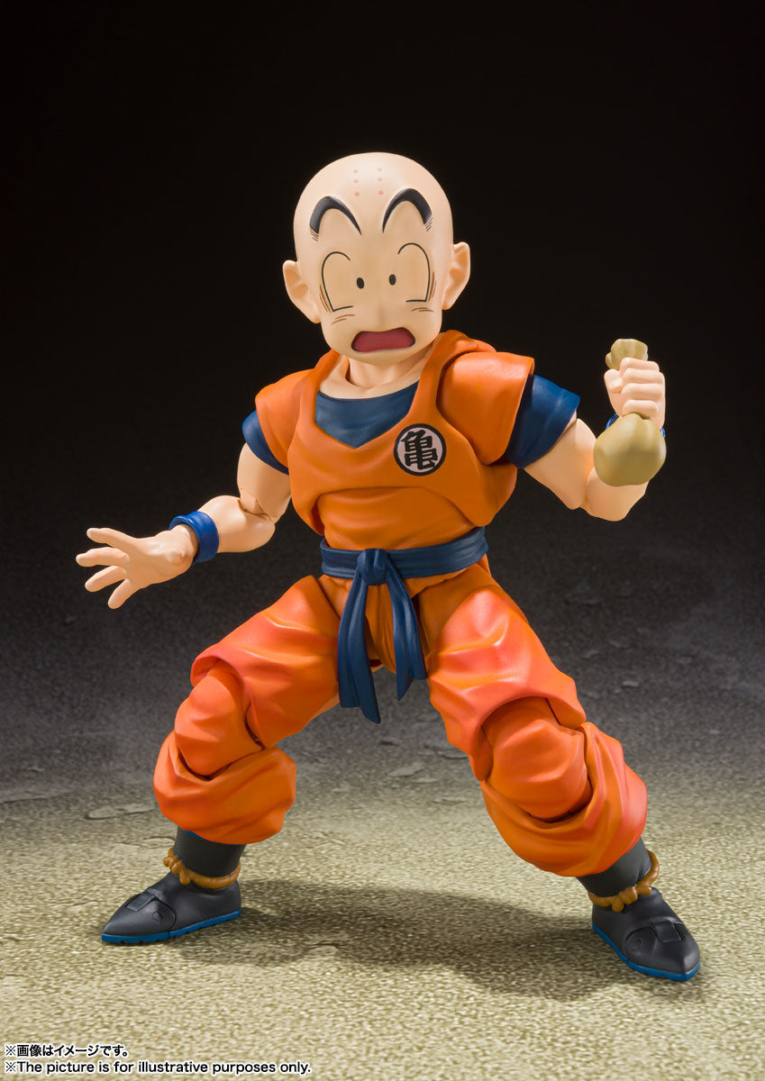 [Preventa] Dragon Ball Z KRILLIN Earth&#39;s Strongest Man S.H.Figuarts (Re Stock)