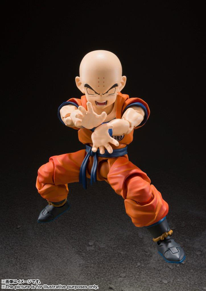 [Preventa] Dragon Ball Z KRILLIN Earth&#39;s Strongest Man S.H.Figuarts (Re Stock)