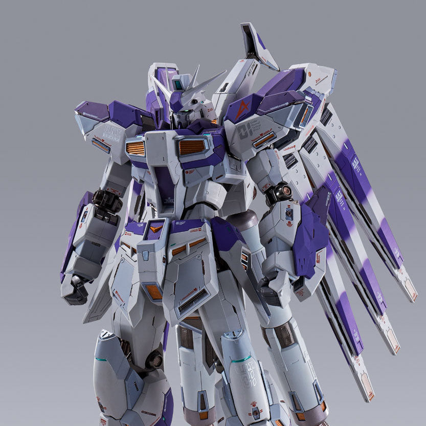 LBUILD RX-93-v2 Hi-V GUNDAM専用ランチャー付 GUNDAM RX-93 V2 Hi-V Gundam METAL BUILD - LuffyToys