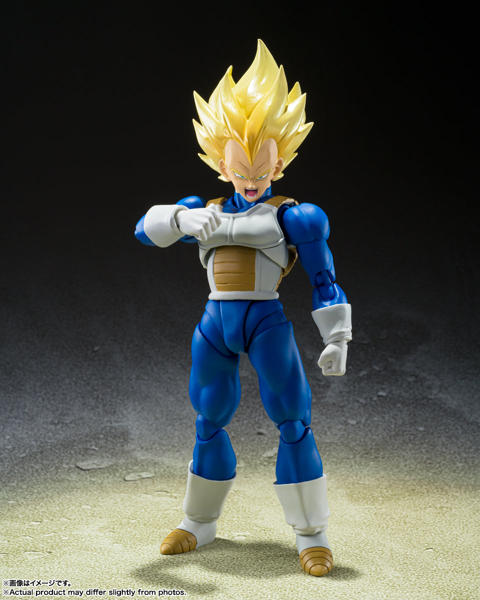 Dragon Ball Z Super Saiyan Vegeta Awakening Super Saiyan Blood S.H.Figuarts (Restock)