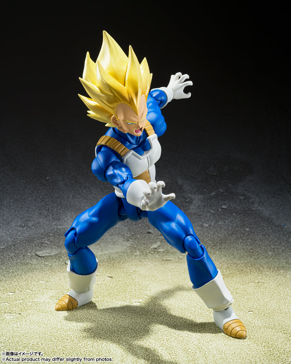 Dragon Ball Z Super Saiyan Vegeta Awakening Super Saiyan Blood S.H.Figuarts (Restock)