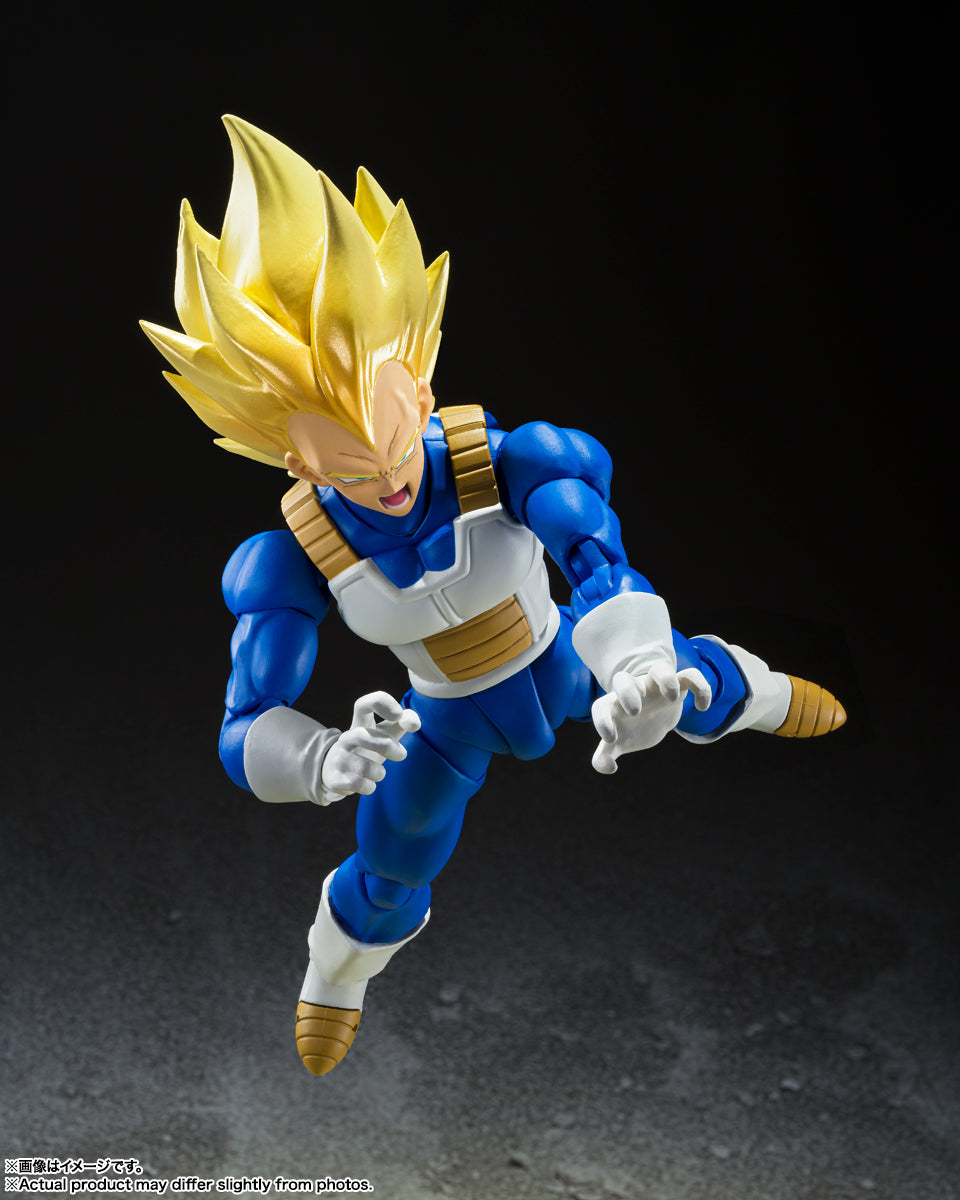Dragon Ball Z Super Saiyan Vegeta Awakening Super Saiyan Blood S.H.Figuarts (Restock)
