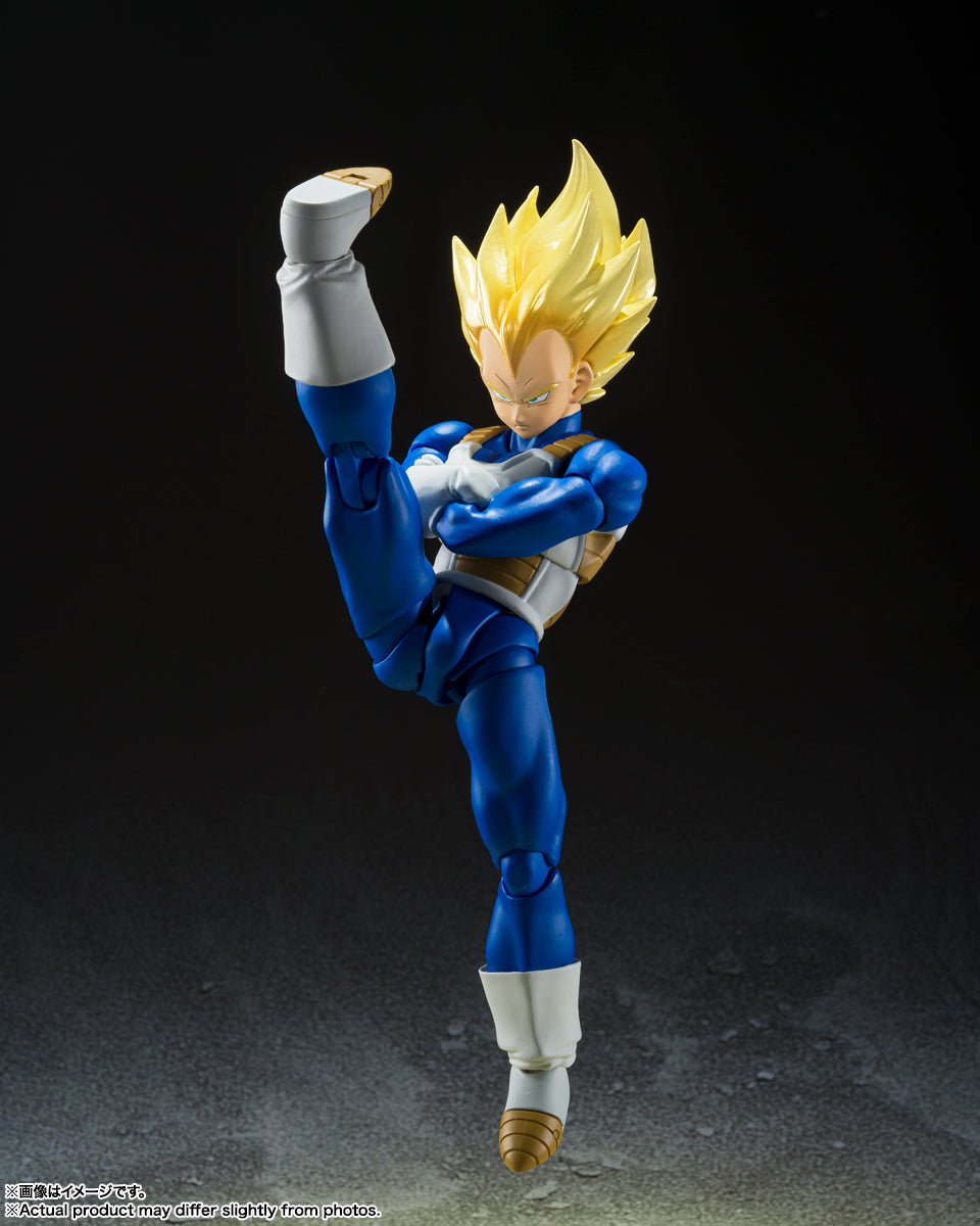 Dragon Ball Z Super Saiyan Vegeta Awakening Super Saiyan Blood S.H.Figuarts (Restock)