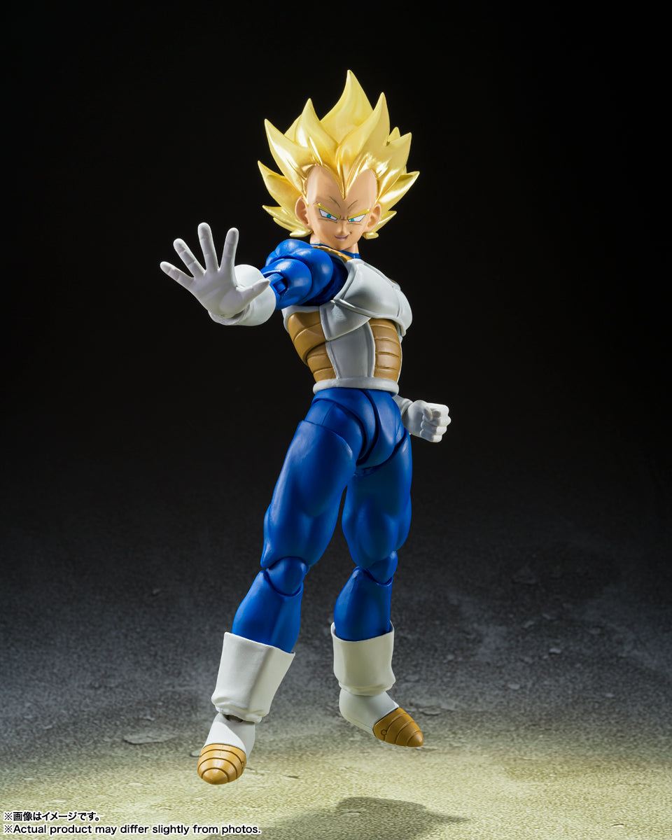 Dragon Ball Z Super Saiyan Vegeta Awakening Super Saiyan Blood S.H.Figuarts (Restock)