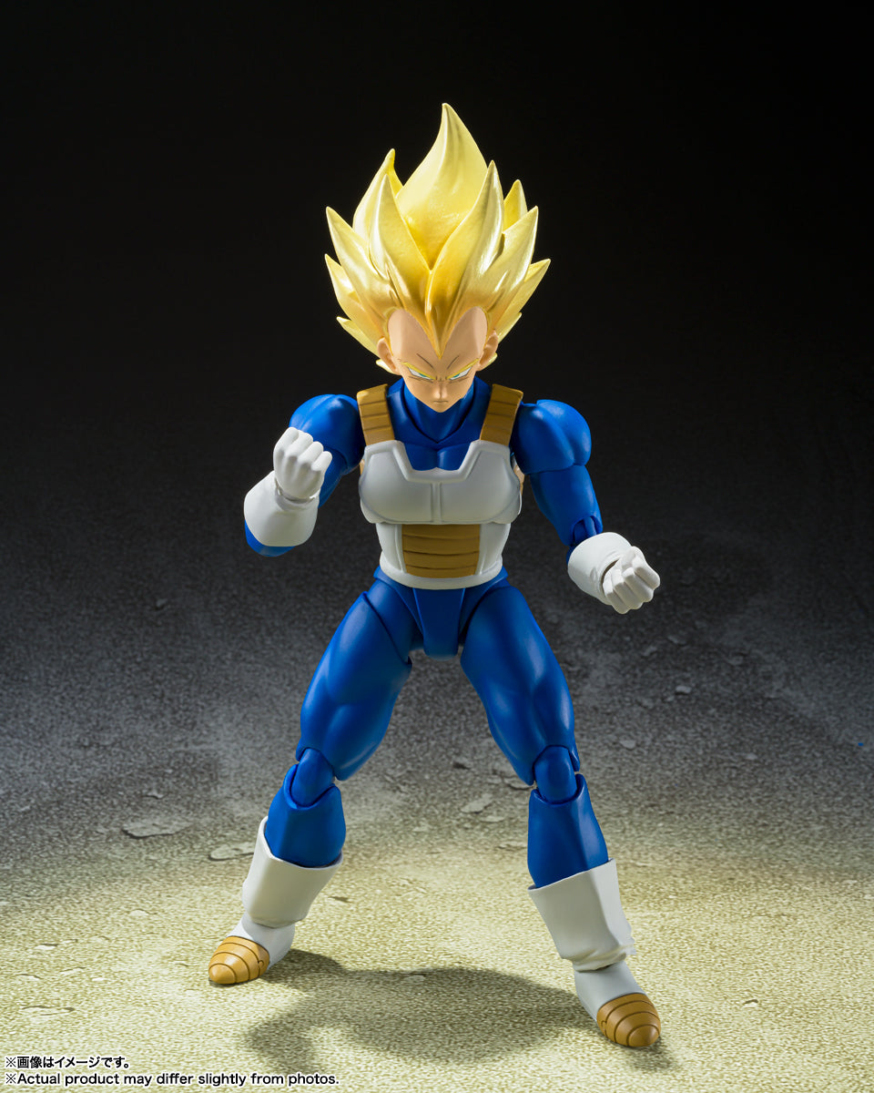 Dragon Ball Z Super Saiyan Vegeta Awakening Super Saiyan Blood S.H.Figuarts (Restock)