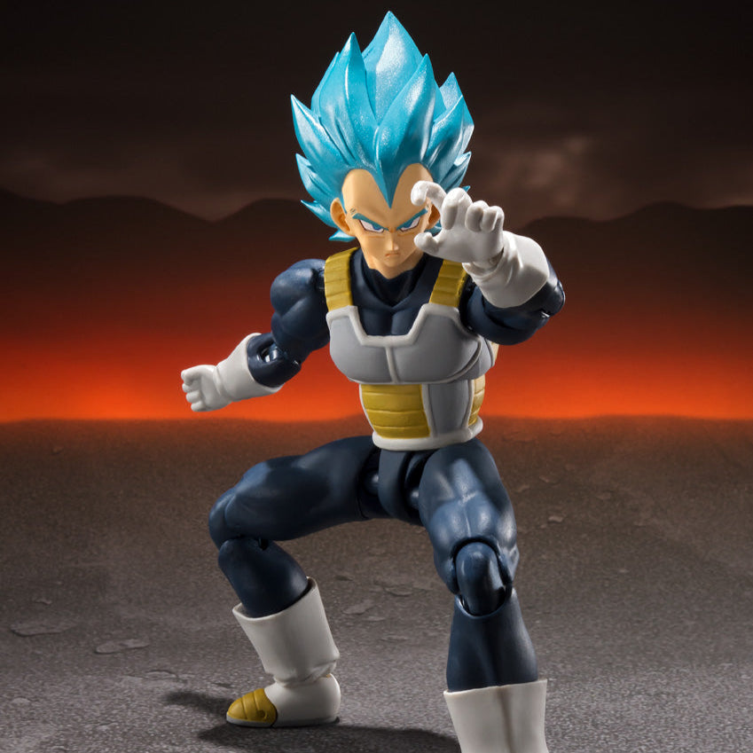 Dragon Ball Super: Broly Super Saiyan God Super Saiyan Vegeta S.H.Figuarts 15th Anniversary Edition