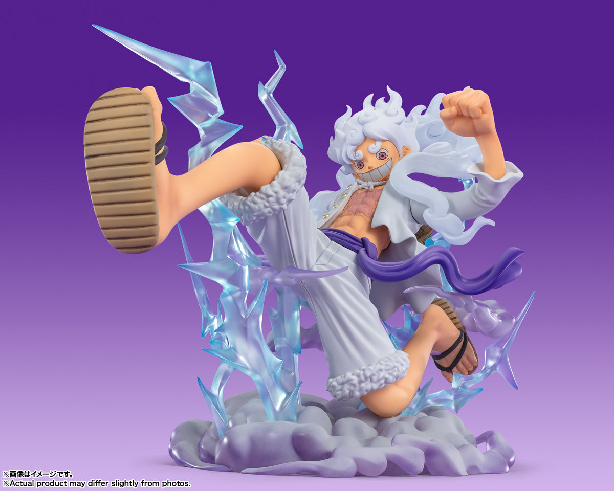 One Piece Monkey D. Luffy Chou Gekisen Extra Battle Gear 5 Giant Ver. Figuarts Zero