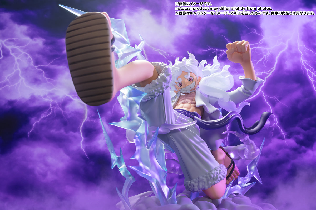 One Piece Monkey D. Luffy Chou Gekisen Extra Battle Gear 5 Giant Ver. Figuarts Zero