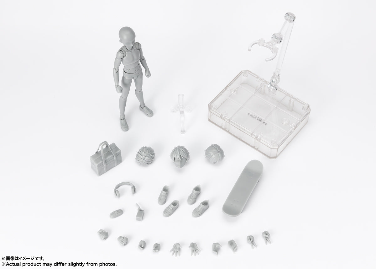 Body kun  School Life Edition DX Set (Gray Color Ver.) S.H.Figuarts