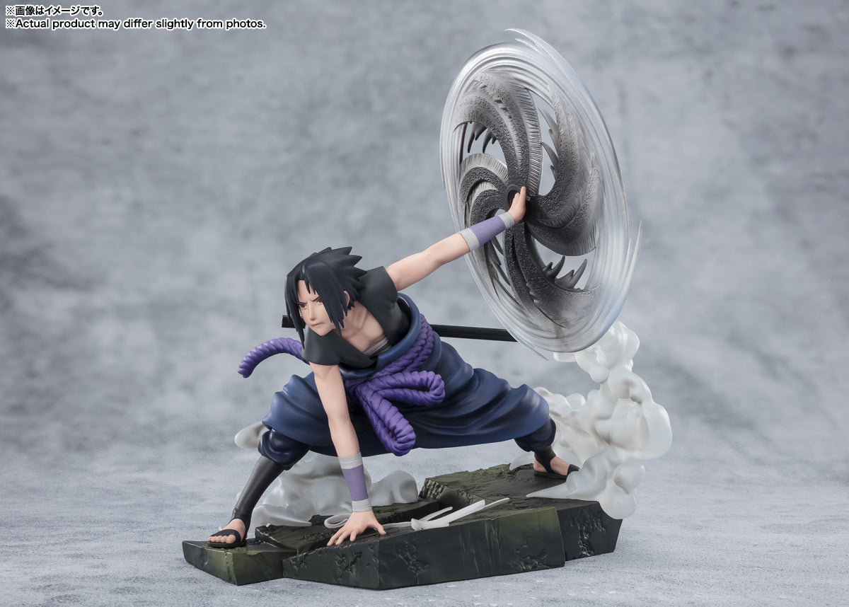 Naruto Shippuuden Uchiha Sasuke The Light &amp; Dark of the Mangekyo Sharingan Figuarts Zero