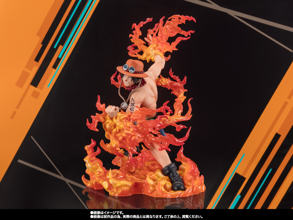One Piece Portgas D. Ace Chou Gekisen Extra Battle Bounty Rush 5th Anniversary Figuarts Zero